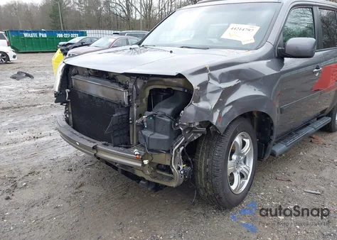 2014 Honda Pilot Ex-L из США, поврежденный, VIN 5FNYF3H5XEB006982